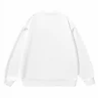 The Simpsons Loose Letter Casual Heavyweight Long Sleeve Sweatshirt