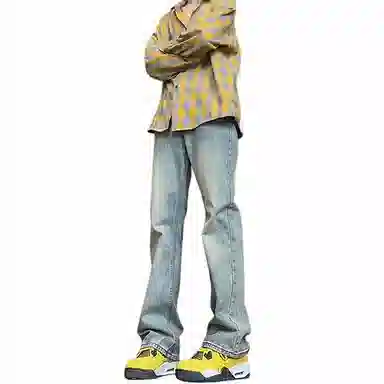 PANDA ADEVIL Vintage Wide Leg Jeans