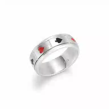 IDEAGEMER Rotating Poker Ring