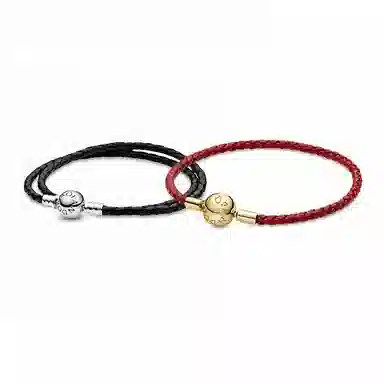 Pandora Moments Leather Bracelet