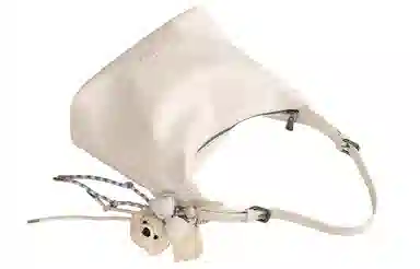 TOUTOU Crayon Dog Shoulder Bag Cream White