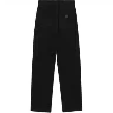 Carhartt WIP Logo Zip Pants Black