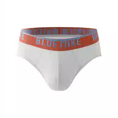 蓝内 抗菌透气舒适 弹力螺纹腰带内裤 男款 组合装