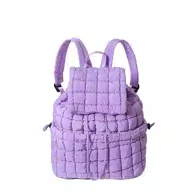 辛巴赫 百搭潮流格子轻便旅游大容量 尼龙 双肩包 常规 女款 多色