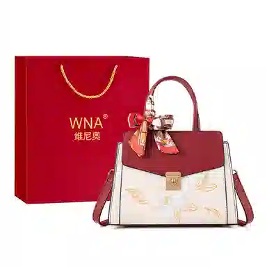 Vineo Peony Embroidery Handbag