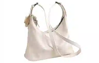 TOUTOU Crayon Dog Shoulder Bag Cream White