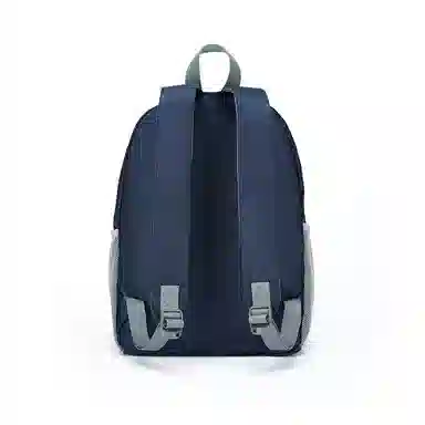 红蜻蜓 旅行背包运动风轻便通勤百搭电脑健身徒步 织物 双肩包 常规 男女同款情侣款 蓝色