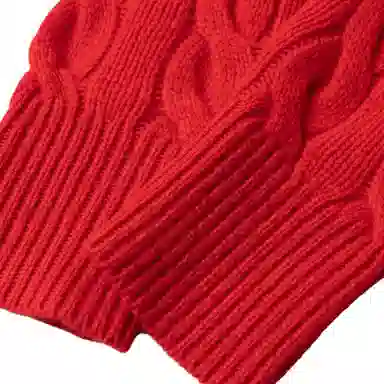 Polo Ralph Lauren FW24 Logo Knit Sweater Red