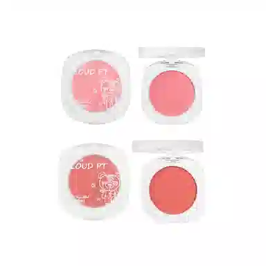 云诗茗 暮色元气腮红 不卡粉修饰肤色修饰轮廓定妆 单色 细腻甜美柔美双颊