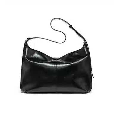 红蜻蜓 时尚通勤百搭休闲复古轻便 牛皮 单肩包 女款 焦糖色/经典黑色