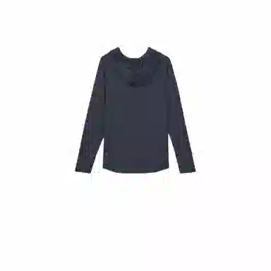 浪莎 纯色运动连帽速干衣健身衣 男款