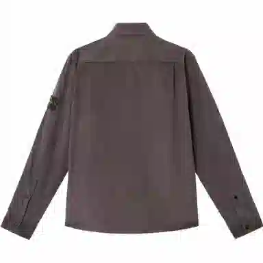 Stone Island Corduroy Shirt Carbon Grey