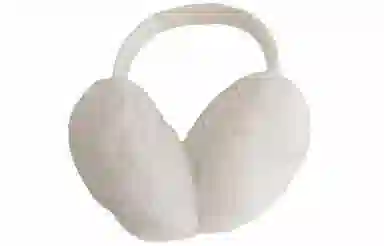 优幽兰 户外滑雪保暖毛绒 头戴式耳罩防风防寒护耳睡觉隔音提升睡眠质量防噪音 貂毛 耳罩 女款