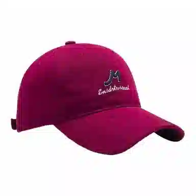 啄木鸟 简约字母刺绣软顶百搭休闲显脸小 棉 鸭舌帽 男女同款情侣款