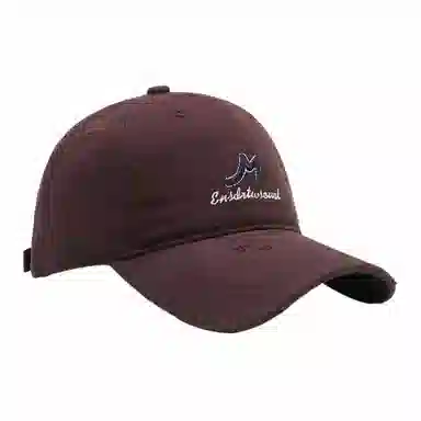 啄木鸟 简约字母刺绣软顶百搭休闲显脸小 棉 鸭舌帽 男女同款情侣款