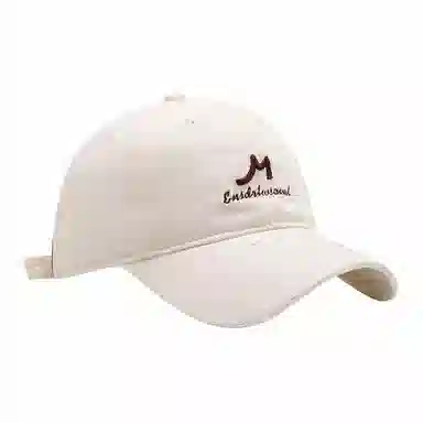 啄木鸟 简约字母刺绣软顶百搭休闲显脸小 棉 鸭舌帽 男女同款情侣款