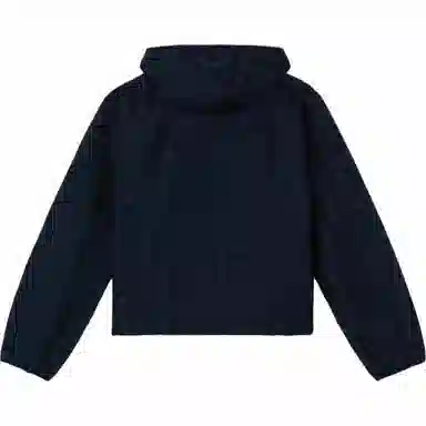 KENZO SS25 Cotton Jacquard Hoodie Jacket Blue Black