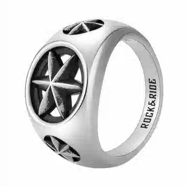 ROCK&RIDE Tri-Star Navigator Ring
