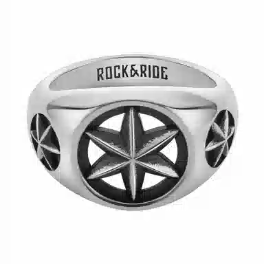 ROCK&RIDE Tri-Star Navigator Ring