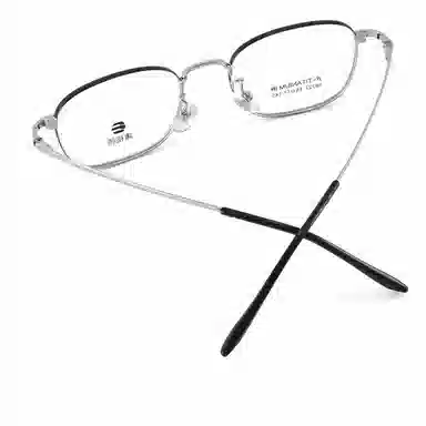 【联系客服可选配镜套餐】 康视顿 时尚商务 β钛板材镜架 方形 光学镜架 男女同款情侣款