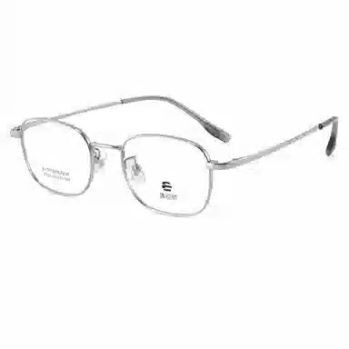 【联系客服可选配镜套餐】 康视顿 时尚商务 β钛板材镜架 方形 光学镜架 男女同款情侣款