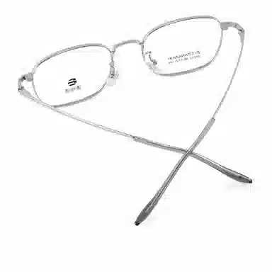 【联系客服可选配镜套餐】 康视顿 时尚商务 β钛板材镜架 方形 光学镜架 男女同款情侣款