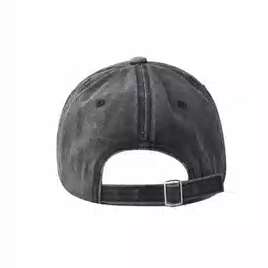 啄木鸟 复古做旧水洗牛仔百搭宽檐显脸小户外遮阳刺绣 棉 鸭舌帽 男女同款情侣款