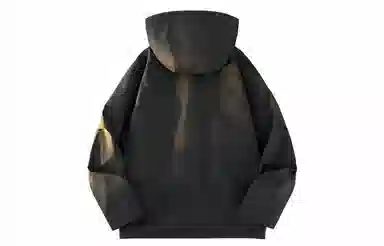 王者荣耀 韩信款美式复古简约基础款宽松双头拉链连帽登山闲百搭纯色工装飞行员教练长袖夹克外套 男女同款 浅粉