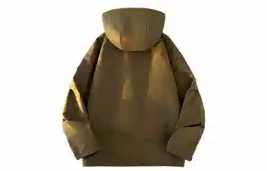 王者荣耀 韩信款美式复古简约基础款宽松双头拉链连帽登山闲百搭纯色工装飞行员教练长袖夹克外套 男女同款 浅粉