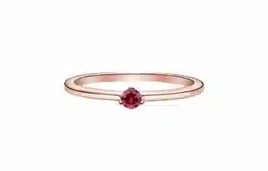 Pandora Red Solitaire Ring