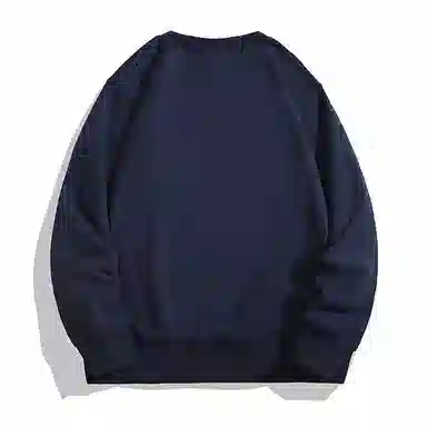 【dme】 美式圆领复古人物印花宽松百搭套头纯色长袖卫衣 男女同款