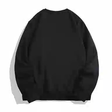 【dme】 美式圆领复古人物印花宽松百搭套头纯色长袖卫衣 男女同款