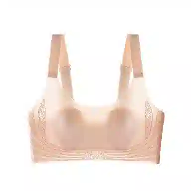 草本初色 小胸聚拢防下垂纯色文胸 女款