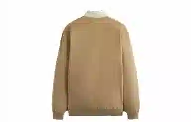 KITH Corduroy Stripe Zip Polo Khaki