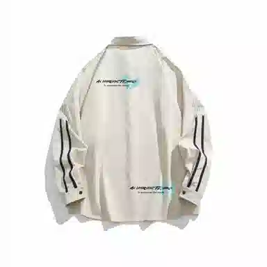 啄木鸟 简约纯色百搭长袖衬衫 男女同款