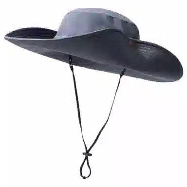 雅鹿 户外登山钓鱼大檐牛仔登山海边旅游防晒防风遮阳全脸保护透气不闷防水百搭 聚酯纤维 渔夫帽 男女同款情侣款