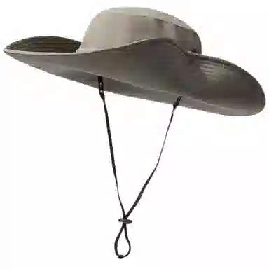 雅鹿 户外登山钓鱼大檐牛仔登山海边旅游防晒防风遮阳全脸保护透气不闷防水百搭 聚酯纤维 渔夫帽 男女同款情侣款