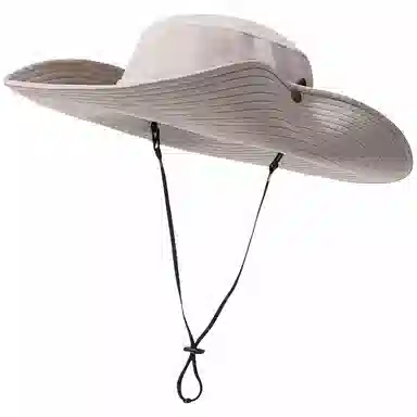 雅鹿 户外登山钓鱼大檐牛仔登山海边旅游防晒防风遮阳全脸保护透气不闷防水百搭 聚酯纤维 渔夫帽 男女同款情侣款