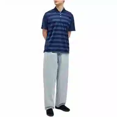 adidas x Pop Trading Company FW23 Polo Navy
