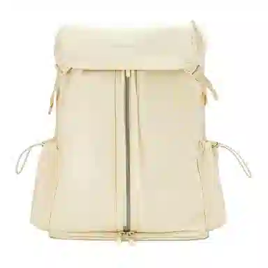 Samsonite Nylon Backpack Cream White