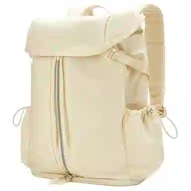 Samsonite Nylon Backpack Cream White