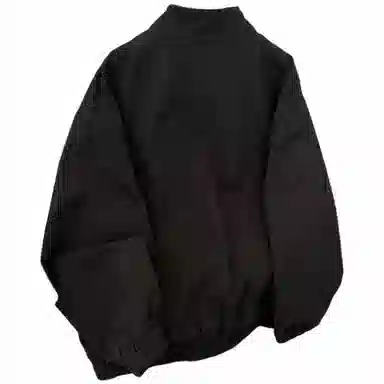 大卫贝肯 美式潮牌高街百搭夹克外套 男女同款 黑色