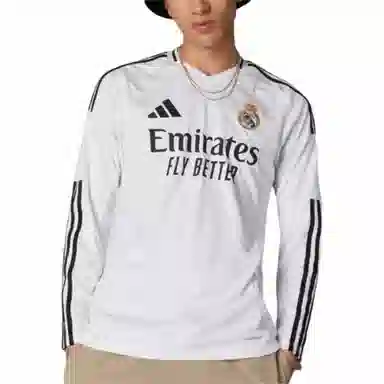 adidas Real Madrid SS24 REAL MADRID 2425 LONG SLEEVE HOME JERSEY