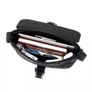 BJIAX Casual Sport Sling Bag Black Camo