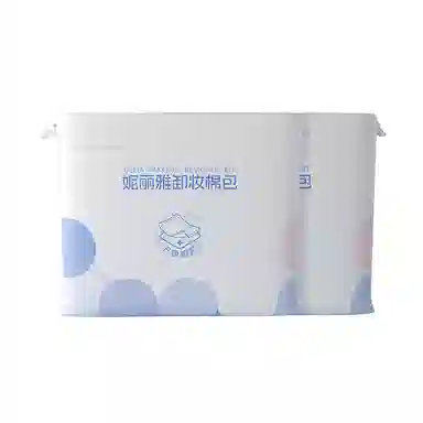 妮丽雅 纯棉夹层卸妆化妆棉 加大一片卸