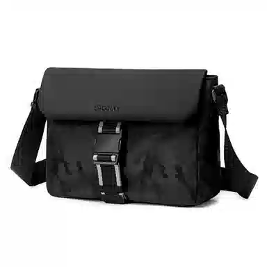 BJIAX Casual Sport Sling Bag Black Camo
