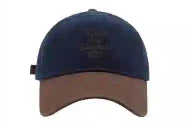 日系复古潮牌字母刺绣棒球帽四季百搭大帽檐遮阳户外运动帽 韩版棉质街头时尚撞色显脸小帽 时尚鸭舌帽 男女同款情侣款