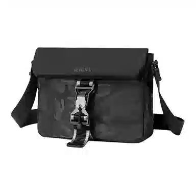 BJIAX Casual Sport Sling Bag Black Camo