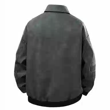 LISENPOK Vintage Leather Jacket