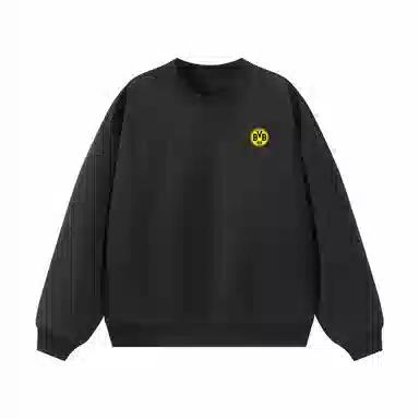 普鲁士多特蒙德 背面潮流休闲简约字母印花百搭圆领长袖卫衣 男女同款